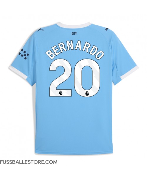 Günstige Manchester City Bernardo Silva #20 Heimtrikot 2025-26 Kurzarm Günstige Manchester City Bernardo Silva #20 Heimtrikot 2025-26 Kurzarm